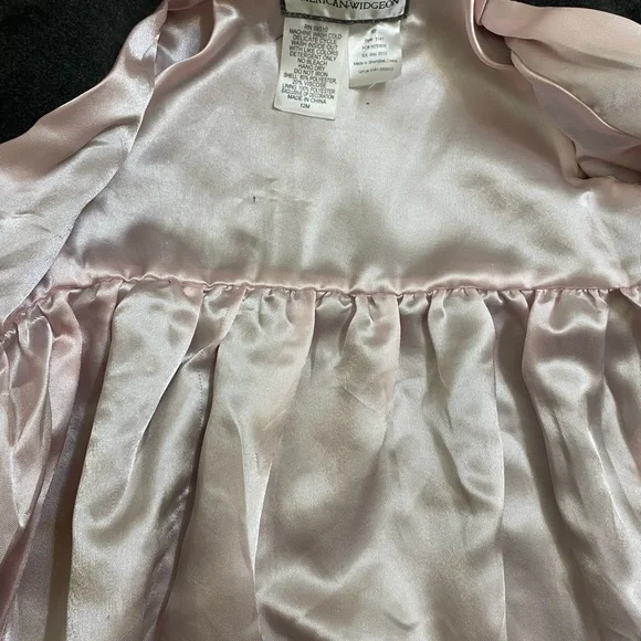 Elegant Kids Pea Coat with Ribbon Details - Picture 4 of 4